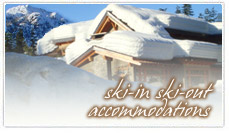ski in ski out accommodations